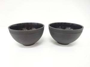 WEDGWOOD　ウェッジウッド　ジャスパー　ナイト＆デイ　ボウルペア(10.5センチ)　洋食器